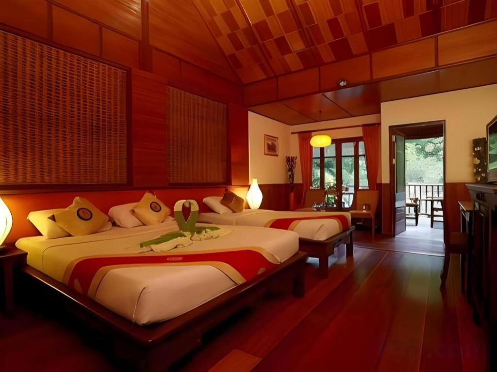 River Kwai Village Hotel Ban Kaeng Raboet Exteriör bild