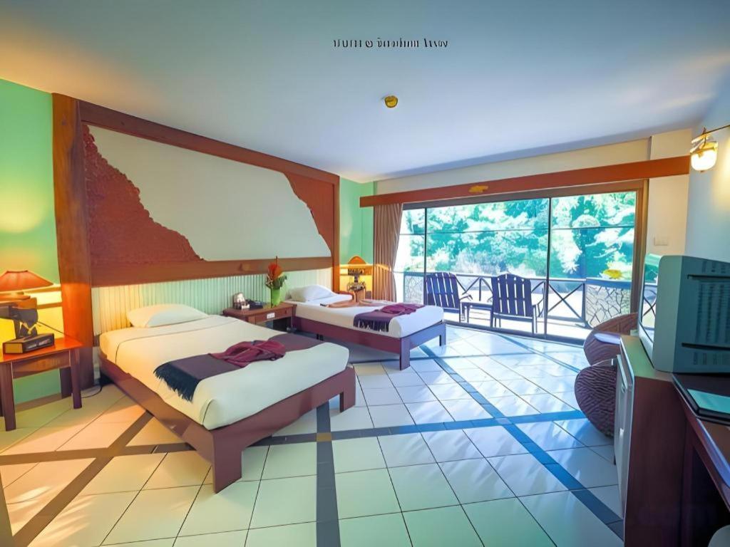 River Kwai Village Hotel Ban Kaeng Raboet Exteriör bild