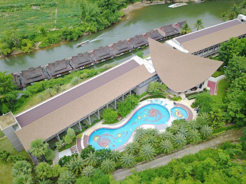 River Kwai Village Hotel Ban Kaeng Raboet Exteriör bild